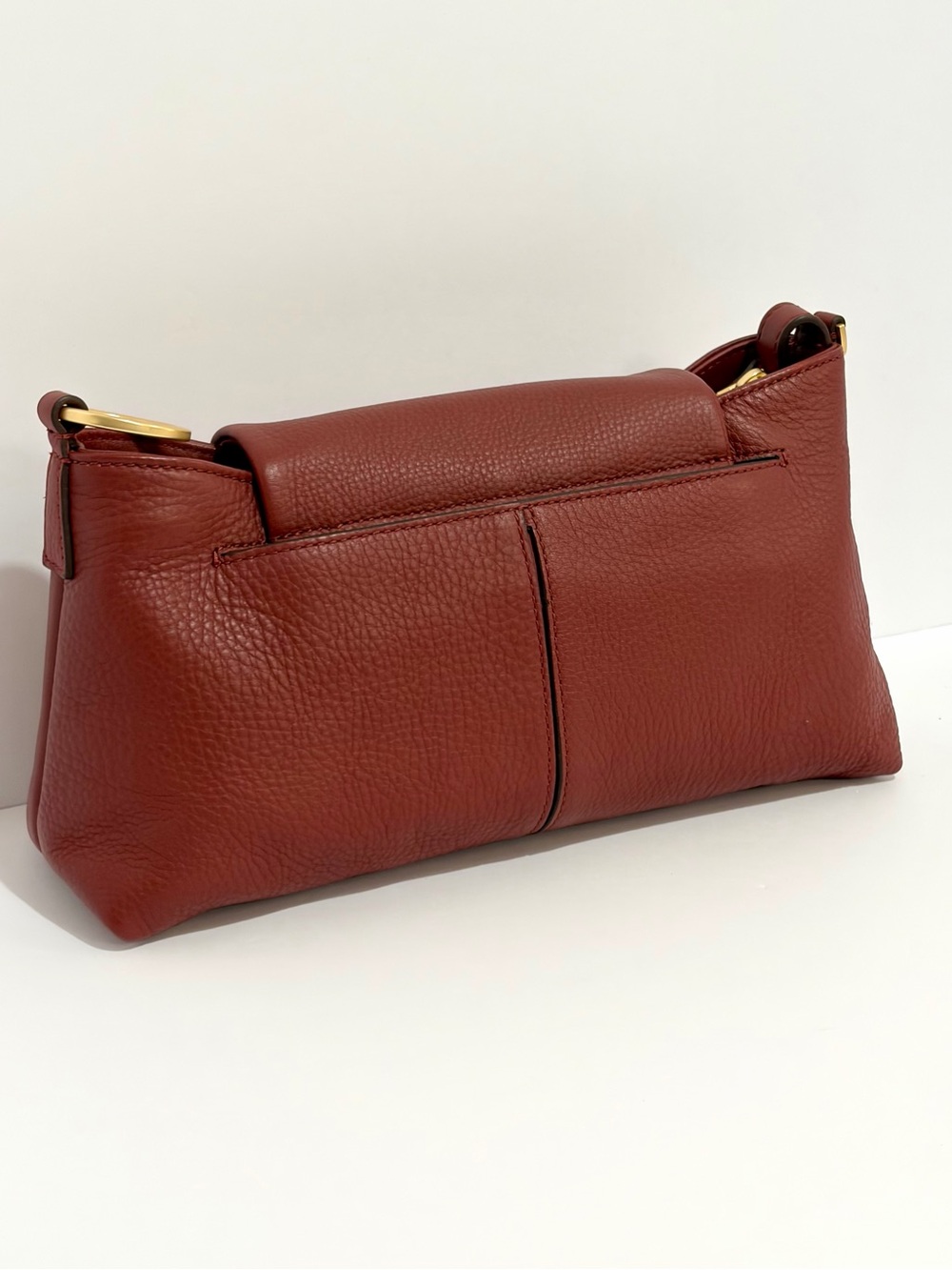 Hammitt VIP Satchel In Pomodoro Red/Brushed Gold/Hammered Rivets. Like 🆕 - Picture 8 of 16
